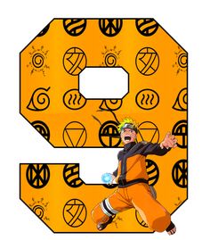 the letter s is made up of an image of naruto and his name