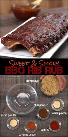 bbq ribs rub recipe with ingredients