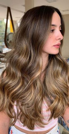 Cute Summer Hair, Brown Hair Inspiration, Balayage Blond, Dirty Blonde Hair, Brown Hair Balayage, Blonde Hair Inspiration, Honey Hair, Summer Hair Color For Brunettes