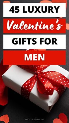 45 luxury Valentine's gifts for men on mindfulnessinspo.com Gifts For Guys Valentines Day, Valentine’s Day Gifts For Men, Expensive Valentines Gifts, Good Valentines Gifts, Unique Valentines Gifts For Him, Valentines Gifts For Men, Mens Valentines Day Gifts, Valentines Day For Men