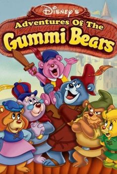 the cartoon gummig gang is surrounded by other characters