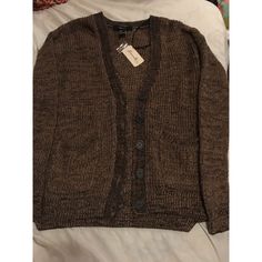 Has Not Been Worn. Very Heavy Duty. Brown Knit Cardigan, Sweaters Brown, Lockwood And Co, Jane Seymour, Pop Style, Forever 21 Sweater, Brown Sweater, Knit Cardigan, Sweaters & Cardigans