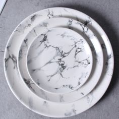 If you're trying to go with more than just plain color, but with a neutral edge, the marble collection is the what you're looking for.   A unique marbleized effect that feels special and sophisticated but works for everyday. Select the pieces to build your perfectly customized dinner set.   Ceramic  8" Diameter  Microwave- and dishwasher-safe  Mix and match to build your custom collection Marble Plate, Elegant Plates, Marble Plates, Marble Collection, How To Eat Better, Fine Ceramic, The Marble, Minimalist Interior Design, Dinner Set