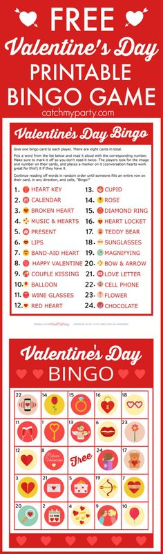 a valentine's day printable game for kids to play on the computer screen