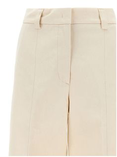 'Alma' cotton pants, hook and button zip closure, pockets, wide leg and an ironed pleatGender: WomenMaterial: 98% COTTON, 2% ELASTANEColor: BeigeMade in: ITProduct ID: SVW03101T0199LNNATURAL*Import tax/duty will be calculated at checkout (If applicable) Barbour Steve Mcqueen, Pleats Please Issey Miyake, Blazer Vest, Saint Laurent Shoes, Steve Mcqueen, Gorgeous Bags, Jeans Jumpsuit, Knitwear Cardigan, Short Jumpsuit