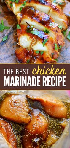 the best chicken marinade recipe is made with fresh herbs and spices, so it's easy to make