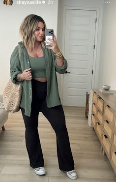 Fall Mid Size Outfits 2024, Summer Modest Outfits Plus Size, Aerie Fall Outfits, Late 30s Fashion Outfits Women Fall, Mid Size Athletic Outfits, Plus Size Outfits With Shorts, Casual Mid Size Summer Outfits, Trendy Midsize Outfits, Fall Teacher Outfits Plus Size