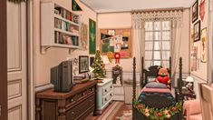 Sims 4 Gilmore Girls Cc, Gilmore Girls House, Sims 4 Bedroom, Diy House Plans