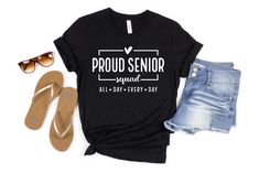 Proud Senior Family Graduation Shirts, Class of 2023 Family Graduation Shirts, Proud Senior Squad Shirt, Custom Graduation Tee, Senior Shirt * High quality and super soft, comfortable shirt. Made with top-of-the-line vinyl and pressed with a professional grade heat press. * Please check all color and size charts before place the order. Since all shirts are custom made based on your selection, I don't accept return or exchange unless there is an issue with your order. *We're working with different shirt brands based on the color/size availability. All shirts we use are soft style, not heavy cotton. Solid colors are all cotton and heather colors are cotton/poly blend. (there may be exceptions) *Our Sweatshirt 70% SoftLume combed and ring-spun cotton, 30% polyester fleece- with 100% SoftLume Family Senior Night Shirts, Senior Night Family Shirts, Senior Family Shirts, Family Graduation Shirts, Graduation Shirts For Family, Grad Shirts, Senior Shirts, Class Of 2023, Graduation Shirts