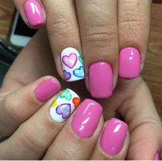 Very Short Valentines Day Nails, Pedicure Ideas Valentines Pretty Toes, Valentine Nails Gel, Pointy Valentines Day Nails, Valentine’s Day Toes Design, Valentine Toenail Art Designs, Heart Nails Acrylic, February Dip Nails, February Gel Nails