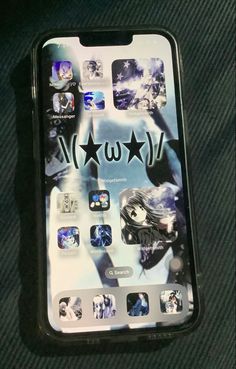 an iphone with the star wars theme on it