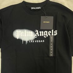 Palm Angels Medium Brand New Angel Shirt, Palm Angels, Tee Shirts, Mens Shirts, Man Shop, Brand New, Black, Color