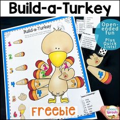 an image of a turkey build - a - turkey game