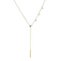 Versatile and chic, this Double Slider Lariat Necklace With Mini Bar will soon be your next favorite piece! One of most popular necklaces, it is set with asymmetric crystals in 925 Sterling silver. Style this necklace styles as a choker, lariat or a simple pendant necklace. The back slider allows you to adjust the overall length, while the front slider allows you to adjust the front lariat length. This mini bar allows you to layer up and wear every day! Crystal accents Sterling silver, gold, ros Simple Pendant Necklace, Necklace Styles, Popular Necklaces, Simple Pendant, Pendant Necklace Simple, Moon Bracelet, Hand Necklace, Professional Jewelry, Crystal Choker