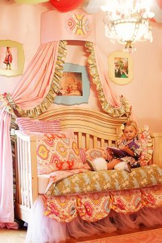 Princess! Princess Room Toddler, Room Photo, Ideas Hogar, Girly Room, Simple Bedroom, Kid Spaces