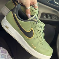 Beautiful Air Force 1 ! Any Questions Just Ask !!! Nike Air Force 1 Green With Gum Sole, Green Nike Air Force 1 With Gum Sole, Green Nike Air Force 1 Low-top, Green Nike Air Force 1 Sneakers, Green Nike Air Force 1 With Cushioned Footbed, Green Nike Air Force 1 Low-top With Gum Sole, Nike Air Force 1 Green With Cushioned Footbed, Green Low-top Nike Air Force 1 With Gum Sole, Shoes Nike Air Force