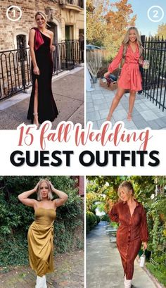 the 15 fall wedding guest outfits