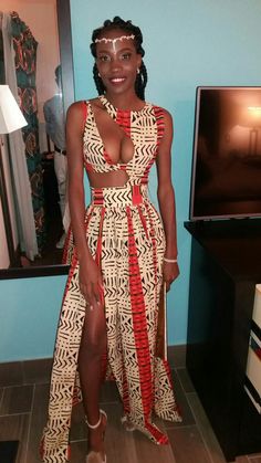 Female Ankara Styles, Trinidad Fashion, Bombshell Fashion, Indie Shoes, African Prom Dresses, African Print Clothing, African Inspired Clothing, High Fashion Women