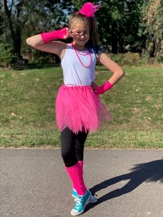 4 piece set includes 3 layer tutu skirt, leg warmers, fishnet gloves, and a beaded necklace. Perfect for your next 80's party or Halloween costume. Hand wash cold. Lay flat to dry. So Sydney Brand M WAIST: 16" unstretched to 30" fully stretched. M LENGTH: 11-12". Best for children 3-8+ depending on child's size. L WAIST: 20" unstretched to 36" fully stretched. L LENGTH: 15". Best for larger kids, teens, and adults to size 10. XL WAIST: 28" unstretched to 44" fully stretched. XL LENGTH: 15". Best 80s Outfits For Kids, Girls 80s Outfits Kids, 80s Costume Kids, Girls 80s Outfits, Diy Decades Day Outfits, 80s Outfits For School, 80s Kids Outfits, Kids 80s Outfit Ideas, Easy 80s Costume