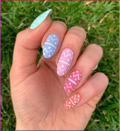 Easter Nail, Negative Space Nails, Pastel Nail, Space Nails, Easter Nail Designs, Stiletto Nails Designs, Workout Chart, Easter Nails