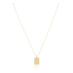 Look to the sky, and know the world really is yours - this dainty gold pendant is here to keep you motivated and remind you of your potential! A perfect accessory for every day, so you never forget to reach for the stars. 16" + 2" Ext 18k gold plated over stainless steel Water & tarnish resistant hypoallergenic Minimalist Gold-plated Necklace With Large Pendant, Minimalist Gold Plated Necklace With Large Pendant, Everyday Gold Charm Necklace With Large Pendant, Minimalist Yellow Gold Charm Necklace With Rectangular Pendant, Rectangular Pendant Charm Necklace In Yellow Gold, Yellow Gold-plated Charm Necklace With Rectangular Pendant, Yellow Gold Plated Charm Necklace With Rectangular Pendant, Yellow Gold Plated Rectangular Pendant Charm Necklace, Yellow Gold Rectangular Pendant Charm Necklace