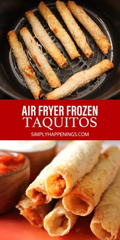 Air Fryer Frozen Taquitos Air Fry Taquitos Frozen, Frozen Taquitos In Air Fryer, Air Fryer Frozen Taquitos, Frozen Food Air Fryer, Air Fryer Frozen Food, Frozen Taquitos, Air Fryer Mexican, Rainbow Recipes, Air Fryer Snacks