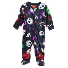 Your little one can snuggle up in these cute The Nightmare Before Christmas Baby Footed Pajamas by Jammies For Your Families. © Disney Click on this BABY ESSENTIALS & APPAREL GUIDE to find everything you need to keep your baby healthy and happy! Your little one can snuggle up in these cute The Nightmare Before Christmas Baby Footed Pajamas by Jammies For Your Families. © Disney Click on this BABY ESSENTIALS & APPAREL GUIDE to find everything you need to keep your baby healthy and happy! FEATURES Nightmare Before Christmas Christmas, Nightmare Before Christmas Baby, Footed Pajamas, Christmas Pjs, One Piece Pajamas, The Nightmare Before Christmas, The Nightmare, Baby Essentials