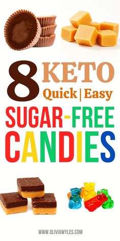 8 keto quick easy sugar free candies