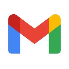 the google m logo is shown in this image