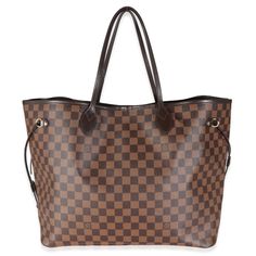 Listing Title: Louis Vuitton Damier Ebene Canvas Neverfull Gm Sku: 139944 Msrp: 2100.00 Usd Condition: Pre-Owned Condition Description: Released In 2007, The Louis Vuitton Neverfull Bag Has Since Become One Of The House's Most Established Styles. Available In The Key Brand Patterns, Such As Damier And Monogram, The Accessory Comes In Three Sizes To Suit All Needs And Lifestyles. Thanks To An Open-Top And Roomy Interior, The Bag Truly Lives Up To Its Name. Handbag Condition: Very Good Condition C Louis Vuitton Handbags Neverfull, Brand Patterns, Neverfull Gm, Red Handbag, Louis Vuitton Damier Ebene, Damier Ebene, Vuitton Neverfull, Louis Vuitton Bag Neverfull, Open Top