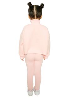 This weather makes me want to get super cozy! This pink sweater set is for all my girls who want to look extra cute and comfortable this winter season. This cropped sweater has a turtleneck design, ribbed cuffs, and is super soft and cozy on the inside, too! Leggings are double-lined and has an elastic waistband to make it easier for us to run and play. I’ll be living in this set, and I know you will love it, too! - Ayla FEATURES: COLOR: Pink 2 Piece Seater Set Includes: cropped sweater and matc Ayla Palmer, Perfect Winter Outfit, Perfect Fall Outfit, Girls Sweater, Matching Leggings, Cuffed Pants, Girls Leggings, Sweater Set, Girls Sweaters