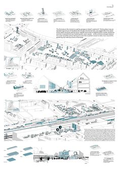 an architectural diagram showing the various parts of a building