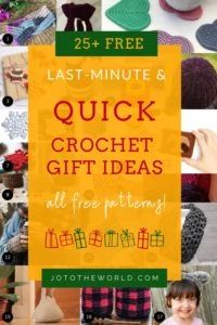 the 25 minute quick crochet gift ideas