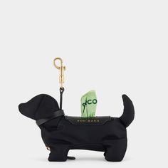 Dog Poo Bag Charm Dog Poo, Dog Poo Bags, Dog Charm, Dog Rooms, Dog Clip, Poop Bag Holder, Dog Charms, Anya Hindmarch, Leather Collar