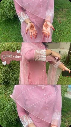 Pink Suit Captions For Instagram, Short Kurti Captions For Instagram, Pink Outfit Captions For Instagram, Eid Photoshoot Ideas, Pink Kurti, Desi Aesthetics, Instagram Creative Ideas