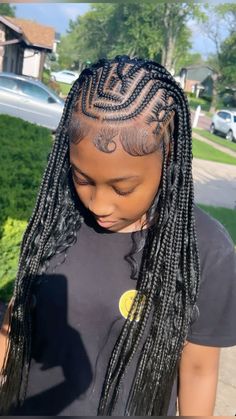 Girls Braided Hairstyles Kids, African Soap, Box Braid Hair, Pretty Braids, Sleek Ponytail Hairstyles, Summer Braids, New Hair Do, Hairstyles 2024