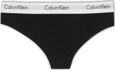 Calvin Klein Underwear's briefs are made from a soft blend of cotton and modal with a touch of flexible stretch, and topped with the label's iconic logo-woven waistband. Complete the set with the [matching bra id1242731]. Flexible Stretches, Ck One, Black Stretch, Women Collection, Stretch Cotton, Briefs, Luxury Design, Fashion News, Porter