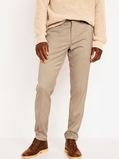 Spring Slim Fit Bottoms With 5-inch Inseam, Business Bottoms With Pockets For Spring, Spring Business Bottoms With Pockets, Slim Fit Work Pants With Pockets For Spring, Slim Fit Bottoms With Welt Pockets For Fall, Fitted Chinos With Hip Pockets For Fall, Spring Slim Fit Work Pants With Pockets, Fitted Chinos For Fall, Fall Slim Fit Dress Pants With Pockets