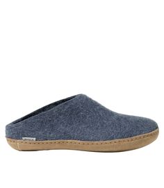 Adults' Glerups Wool Slippers, Open Heel | Slippers at L.L.Bean Comfortable Wool Closed Toe Clogs, Wool Slippers With Cushioned Footbed And Round Toe, Wool Clogs With Rubber Sole And Round Toe, Comfortable Winter Slippers With Leather Footbed, Winter Wool Slippers With Cushioned Footbed, Wool Slippers With Cushioned Footbed For Winter, Cushioned Wool Slip-on Slippers, Wool Cushioned Slip-on Slippers, Wool Slippers With Rubber Sole And Round Toe