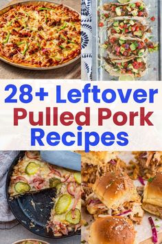 28 + leftover pulled pork recipes