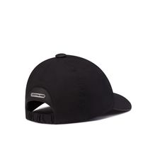 a black baseball cap with the word's logo on it, and a white background