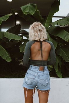 Nala Emerald Crop Top Surfergirl Style, 12th Tribe, Fest Outfits, Pastel Outfit, Ribbed Crop Top, Spring Summer Outfits, High Waisted Denim, Cute Casual Outfits, Fashion Inspo Outfits