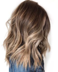 Brown Hair Shades, Brown Hair With Blonde Highlights, Brown Hair Balayage, Ombré Hair, Balayage Brunette, Hair Shades, Brown Blonde Hair, Brown Hair With Highlights, Short Hairstyle