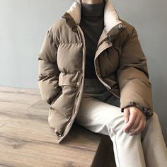 Aspen Jacket Material: Cotton Material: Polyester Weight: 1.2kg Size: M/L Color: Black/Beige/Coffee Size Chart Size Unit Bust Length Sleeve M CM 115 66 54 L CM 119 67 55 Size Unit Bust Length Sleeve M INCH 45.3 26 21.3 L INCH 46.9 26.4 21.7 Sizes can vary from 2-3 centimeters because they are measured by hand. 1inch=2.54cm. Due to different batches. liner may be different. We pay your attention on the fact that different computer screens can display different colors even though this is one and the same color. Therefore color of the received good can be a little bit different than the good on the photo. Causal Chic, Padded Jacket Women, Ripped Women, Winter Coat Parka, Sundress Casual, Chic Coat, Pants Women Fashion, Winter Parka, Winter Fabric