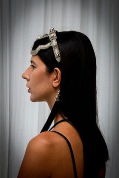 Khutulun Head Band It is bold, regal and powerful. Slip it on to transform any outfit into a head turner. Carefully crafted by hand, each beautiful bead is threaded using a blend of ultra strong thread and wire. The velvet lined head band will sit comfortably for hours. Khutulun Cuff is named after Khutulun who was a Mongol noblewoman and wrestler, the most famous daughter of Kaidu, a cousin of Kublai Khan. Known for her military and wrestling skills she accompanied her father on military campai Face Drawing Reference, Silver Caps, One Thousand, Pearl Collection, Gold Wash, The Velvet, Head Band, Gold Collection, Face Drawing