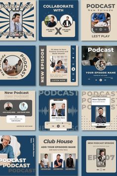 Instagram Podcast Instagram, Instagram Graphic Design, Graphic Shapes Design, Instagram Square, Social Media Branding Design, Instagram Template Design, Instagram Graphic, Graphic Design Lessons, Template Instagram