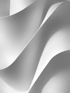 an abstract white background with wavy lines