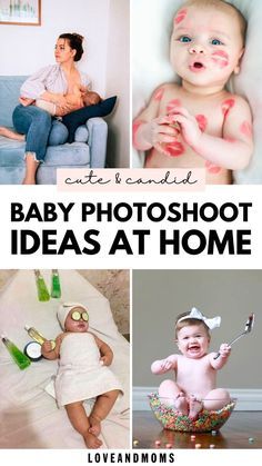 baby photoshoot ideas at home