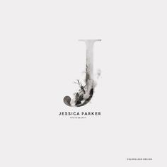 the letter j is painted in black and white