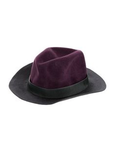 Inverni Rabbit hair purple Fedora Hat Unfortunately, due to restrictions, this item may not be eligible for shipping in all areas. Fedora Hat, Purple Hair, Fedora, Accessories Hats, Women Accessories, Hats, Purple, Hair